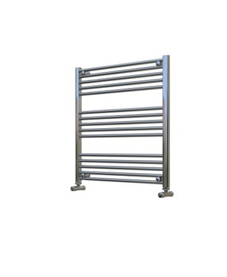 Grzejnik łazienkowy drabinkowy chrom 80/80 cm