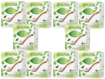 KSYLITOL 10kg fiński 100% cukier brzozowy, xylitol