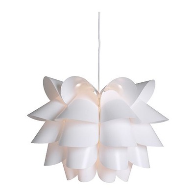 IKEA KNAPPA LAMPA WISZĄCA BIAŁA