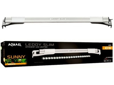 AQUAEL BELKA-MODUŁ OŚWIETLENIOWY SLIM LED 10W SUNNY 6500K D&N BIAŁY