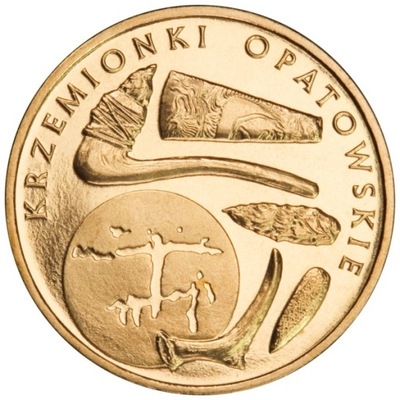 2012 - 2 zł złote Krzemionki Opatowskie z worka