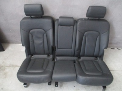 Заднє сидіння задня audi q7 4l0 lift шкіра фото №1