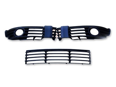 VW PASSAT B5 00-05 FACELIFT DEFLECTOR GRILLES BUMPER SET - milautoparts-fr.ukrlive.com