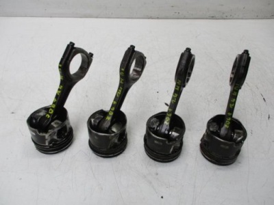 Поршень поршни шатун peugeot 206 + 1.4 hdi фото №1