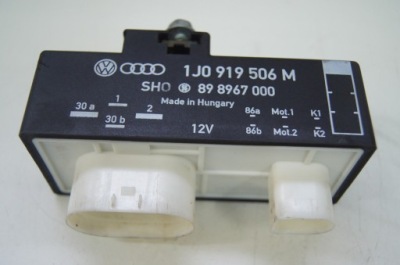 Блок керування вентиляторів vw golf iv polo skoda seat фото №1