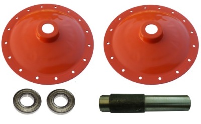 SET miešačka betónu MK-165, panvica, náprava ALTRAD BELLE