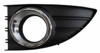 Решётка радиатора решётка бампера renault fluence 10- левая фото №1