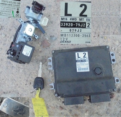 Fiat sedici 1.6 замок запалювання ключ kod замка sx4 фото №1