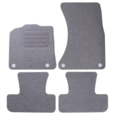 AUDI Q5 8R 2008-2017 MATS GRAY COLOR CARMAT - milautoparts-fr.ukrlive.com