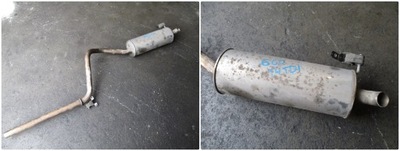 Гаситель выхлоп vw polo 6c0 1.4tdi фото №1