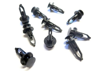 Клипсы штифты бампера накладки перед toyota celica фото №1