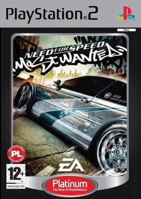Oryginalna gra do Ps-2'Need For Speed Most Wanted'