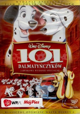 [DVD] 101 DALMATYŃCZYKÓW (folia) 2 DVD - WYDANIE SPECJALNE