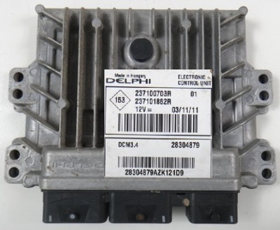 Dacia logan lift 12 r 1.5 dci блок керування двигуна фото №1