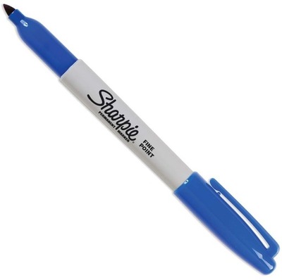 Marker permanentny SHARPIE FINE niebieski