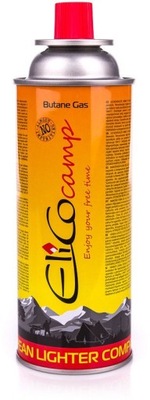 GAZ ELICO 393ml DO PALNIK GAZOWY ZAPALNICZKA EN417