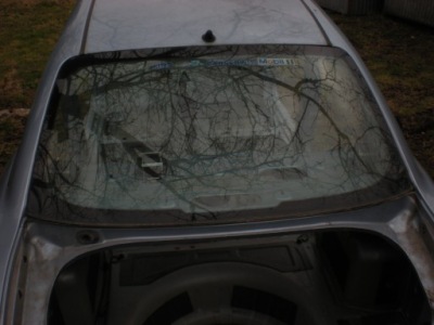 Стекло задняя задняя fiat linea фото №1