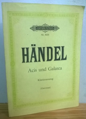 Hendel Acis i Galatea nuty