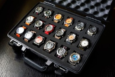 Peli 1400 pudełko skrzynka walizka zegarki zegarek