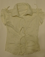 Bluzka dziewczęca krótki rękaw roz.134 cm