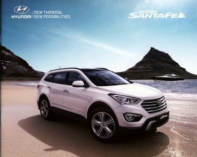 Hyundai Grand Santa Fe prospekt 2015 Słowacja 