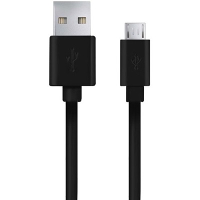 KRÓTKI Kabel 0,5m czarny micro-USB mikro-USB 50cm