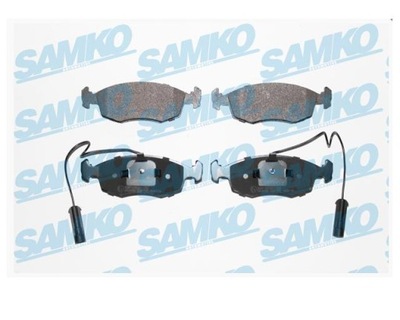 PADS HAM FRONT FIAT PALIO 96- SAMKO - milautoparts-fr.ukrlive.com