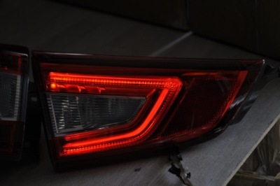 Фара задний левая nissan qashqai 2 левая крышка багажника led фото №1