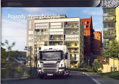 Scania Dystrybucyjne prospekt 2012 ciężarowy polsk