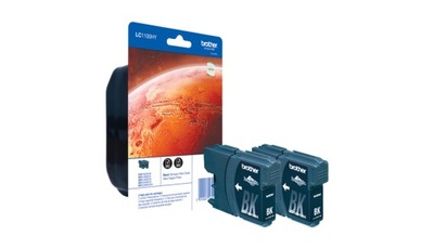2x tusz org. Brother LC-1100HY Black 5895CW 6490CW