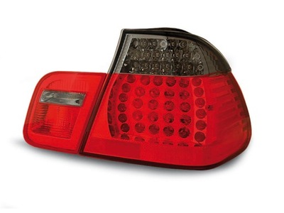 LAMPS REAR BMW E46 SEDAN RED BLACK LED DIODOWE 01- - milautoparts-fr.ukrlive.com