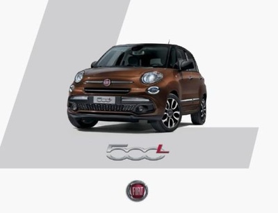 FIAT 500 L PROSPEKT 2018 AUSTRIA 44 WITH - milautoparts.fr