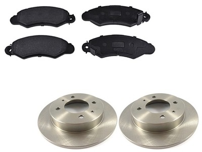 DISCS FULL + PADS SUZUKI WAGON R+ II AGILA I - milautoparts-fr.ukrlive.com