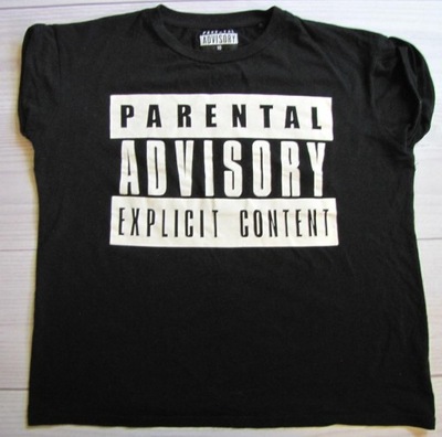 Parental Advisory Explicit Content ORYGINAL/ XL