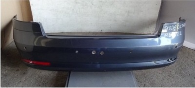 Бампер задняя задний skoda octavia 1z5 фото №1