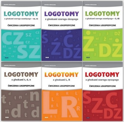 LOGOTOMY PAKIET - LOGOPEDIA ĆWICZENIA 1-6 MIKULSKA