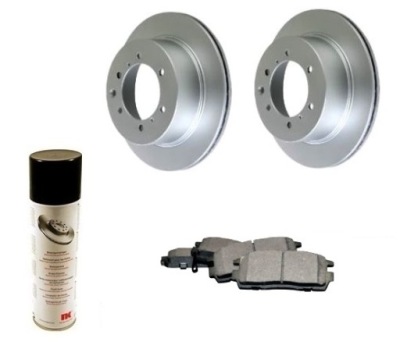 Гальмівні диски гальмівні колодки hyundai terracan 2001-2006 задня kpl фото №1