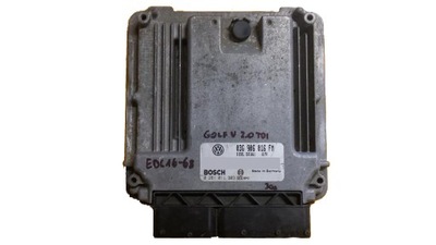 ECU PROGRAMMATION BOSCH 03G906016FM - milautoparts-fr.ukrlive.com