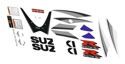 NAKLEJKI SUZUKI GSX-R-1000 2005 K5 NIEBIESKI
