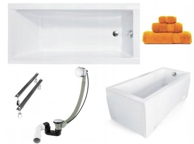 WANNA MODERN BESCO 150x70 OBUDOWA syf.NAPEŁNIAJĄCY