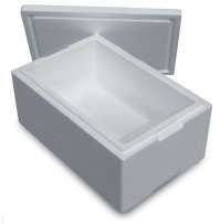 Termobox 205 32litry pudełko styropianowe białe