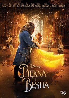 Dvd PIĘKNA I BESTIA (2017) - Emma Watson FILM FABULARNY