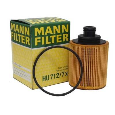 MANN FILTRE HUILES HU712/7X PRODUIT DE REMPLACEMENT OE682 OX418D - milautoparts-fr.ukrlive.com