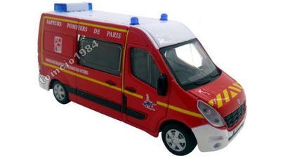 Renault Master Ambulans Straż 1:50 BBURAGO Bburago 275922