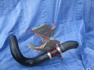 Honda crv iv 12-16 2.2 idtec труба wąż інтеркулер фото №1