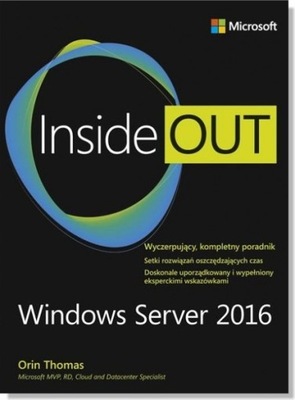 Windows Server 2016 Inside Out PL