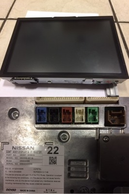 Дисплей панель 283874hb0a infiniti q50 14- фото №1