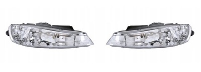 Фара лампа перед peugeot 406 1999- комплект фото №1