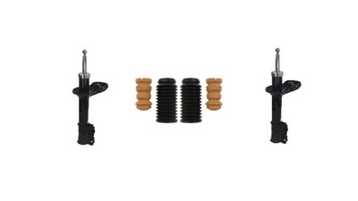 Амортизатори задня hyundai accent 2000-2005 +захист фото №1