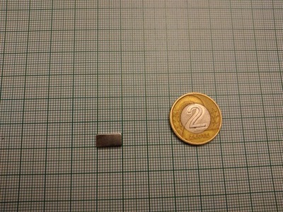 Magnes Neodymowy Płytkowy 10x5x2 mm 10szt